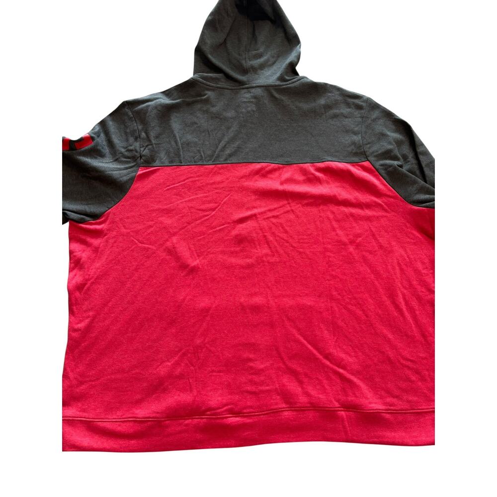 FANATICS NFL ATLANTA FALCON'S MENS ZIP-UP HOODIE NWT SIZE 5XL BIG & TALL - Picture 4 of 7